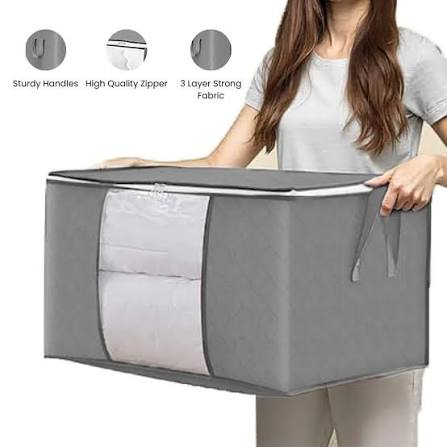 Qoolish 3 layers Strong Storage Bag (Available in Pack of 3 and Pack of 6)